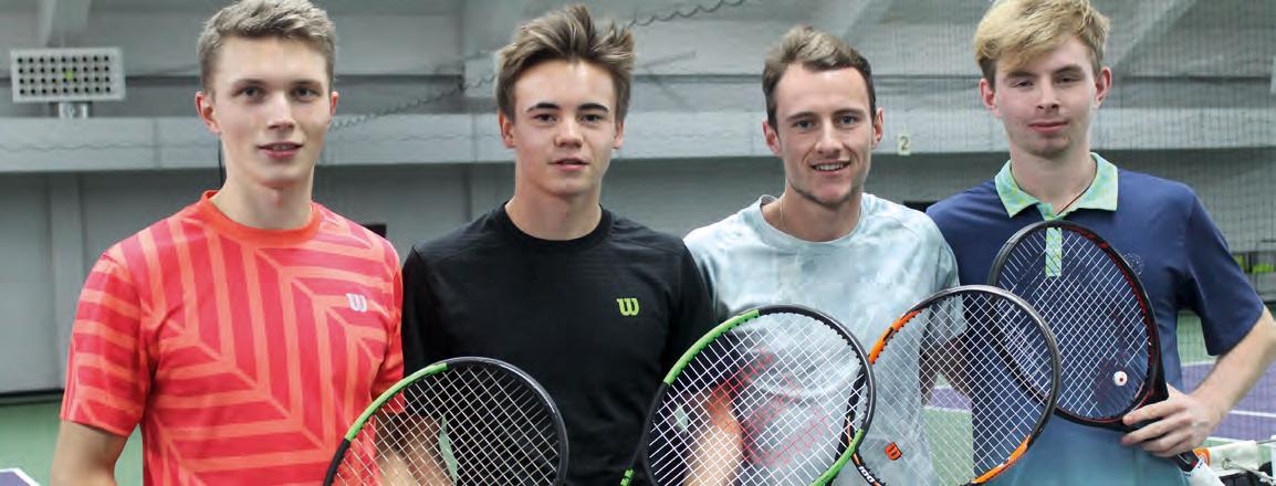 Herren Doppel: (v.l.) Pelle Boerma/Niklas Guttau – Lukas Hellfritsch/Lewie Lane 7:6, 6:4. Herren Doppel: (v.l.) Pelle Boerma/Niklas Guttau – Lukas Hellfritsch/Lewie Lane 7:6, 6:4.