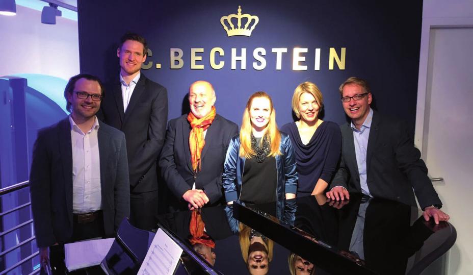 Die Künstler und Initiatoren freuten sich über einen gelungenen Abend