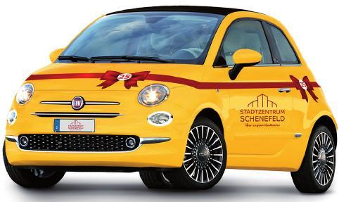 Der Fiat 500 als Cabrio FOTO: FIATPRESS.DE
