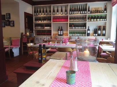 Das Bistro Elbwein in Blankenese
