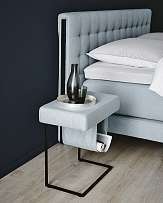 Das Boxspringbett „Eterno“ aus der SCHÖNER WOHNEN-Kollektion, erhältlich im Möbelhaus Scharbau Das Boxspringbett „Eterno“ aus der SCHÖNER WOHNEN-Kollektion, erhältlich im Möbelhaus Scharbau
