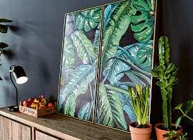 Bei Pflanzenmuffeln darf auch ein Bild für Dschungelatmosphäre sorgen Foto: djd/Henders & Hazel Bei Pflanzenmuffeln darf auch ein Bild für Dschungelatmosphäre sorgen Foto: djd/Henders & Hazel