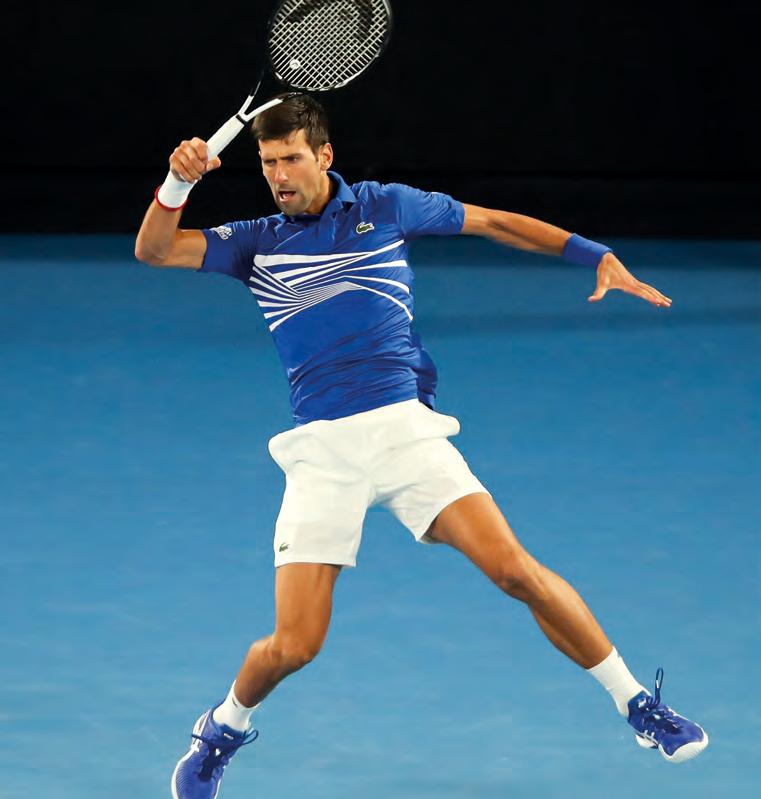 Über ihm steht keiner in der Rangliste. Also gibt es für Novak Djokovic, wenn man nach den Grundsätzen so mancher Eltern, Funktionäre oder anderer „Tennisspezialisten“ ginge, keine Möglichkeiten für ihn zum adäquaten Training. Foto: Jürgen Hasenkopf Über ihm steht keiner in der Rangliste. Also gibt es für Novak Djokovic, wenn man nach den Grundsätzen so mancher Eltern, Funktionäre oder anderer „Tennisspezialisten“ ginge, keine Möglichkeiten für ihn zum adäquaten Training. Foto: Jürgen Hasenkopf