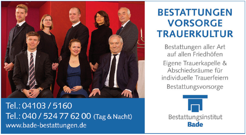Bestattungsinstitut Bade