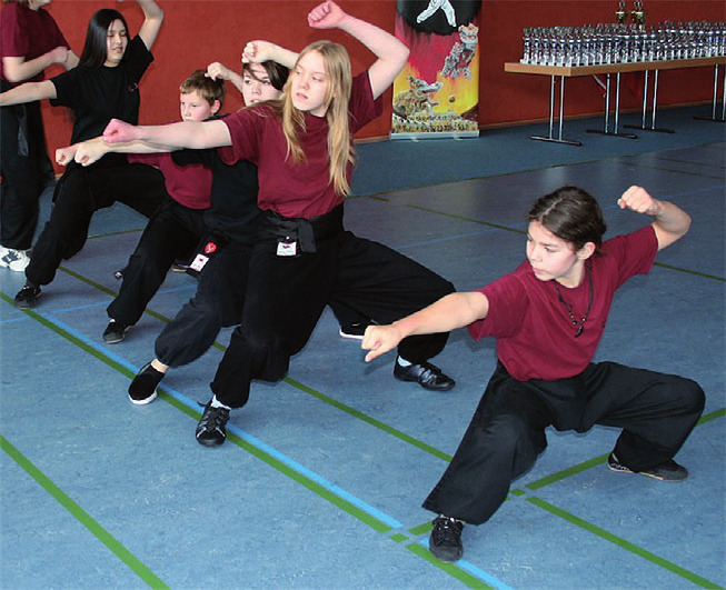 Im dreitägigen Sommercamp „Weißer Drache“ lernen Jugendliche in der Wu Wei Schule Tai Chi kennen