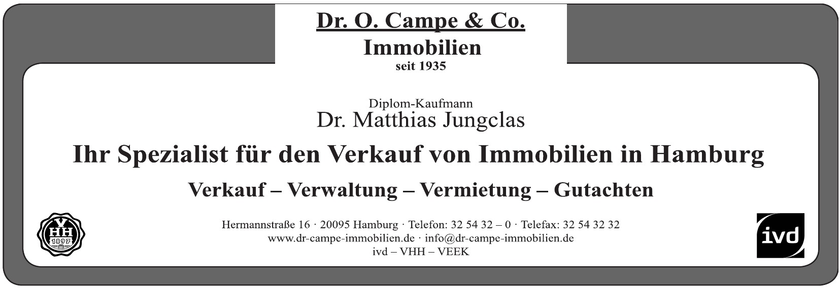 Dr. O. Campe & Co. Immobilien