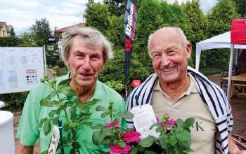 Herren 80: v.l. Heinz Gerlach und Hans Jürgen Steenfatt Herren 80: v.l. Heinz Gerlach und Hans Jürgen Steenfatt