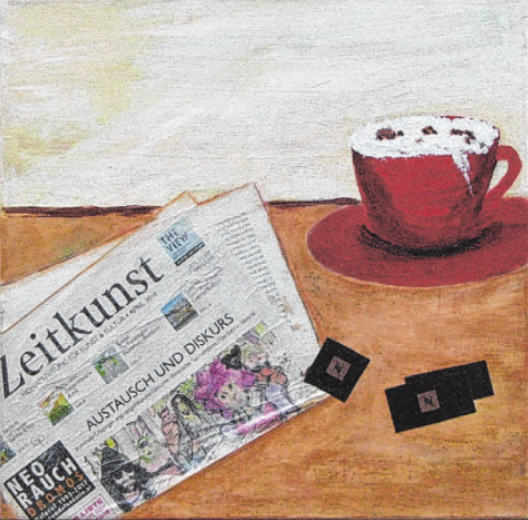 „Guten Morgen“ von der Malerin Gretchen Püttcher „Guten Morgen“ von der Malerin Gretchen Püttcher