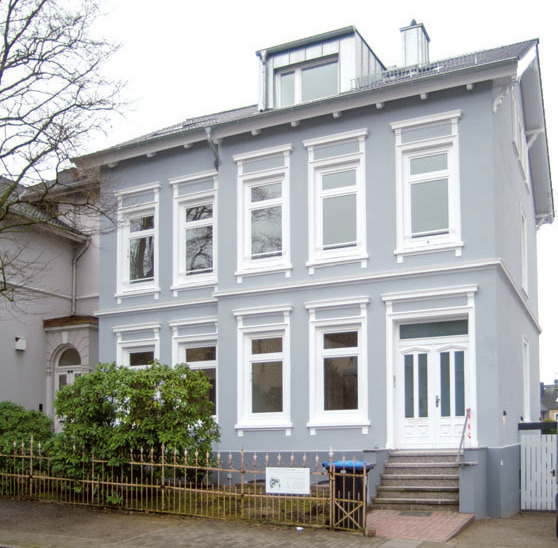 Ein vom Büro GFHF Architekten modernisiertes Bestandsgebäude