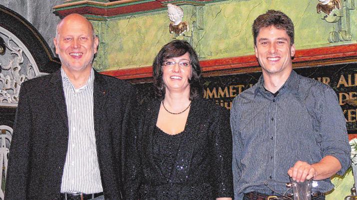 Das Lyrikabendteam v.l.: Bernd Ockert, Stefanie Perner, Wolfhart Fabarius  Das Lyrikabendteam v.l.: Bernd Ockert, Stefanie Perner, Wolfhart Fabarius