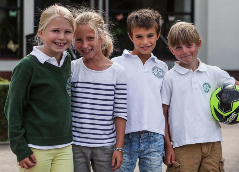 Schülerinnen und Schüler der Katholischen Schule