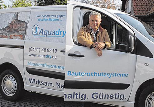 Klaus Wist hilft bei nassen Kellern, feuchten Mauern oder zerstörtem Putz