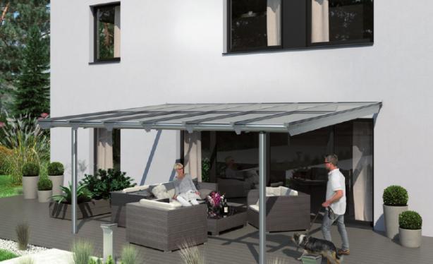 Terrassendach Anova von Solarlux FOTO: SOLARLUX