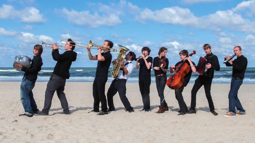 Die Musiker des Zirkusprojektes suchen Nachwuchs FOTO: WOLFGANG SCHMIDT