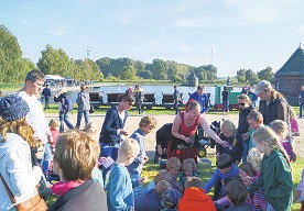WasserKunstSommer auf der Elbinsel Kaltehofe Foto: Stiftung Wasserkunst Elbinsel Kaltehofe WasserKunstSommer auf der Elbinsel Kaltehofe Foto: Stiftung Wasserkunst Elbinsel Kaltehofe