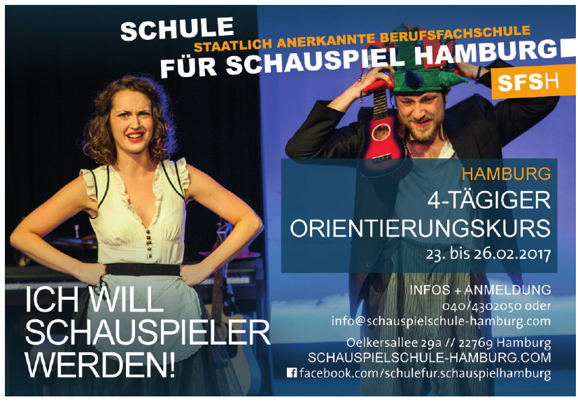 Schule für Schauspiel Hamburg - SFSH