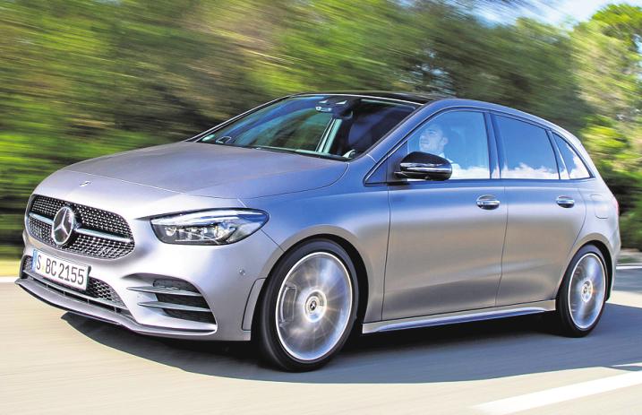 Die Designer hatten den Auftrag, die neue B-Klasse optisch aus der Welt der Minivans herausragen zu lassen. Foto: Daimler Die Designer hatten den Auftrag, die neue B-Klasse optisch aus der Welt der Minivans herausragen zu lassen. Foto: Daimler