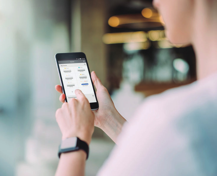 Kontrollieren Sie das Klima in Ihrem Zuhause per Smartphone