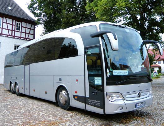 Gut betreut: Unterwegs im Bus von Wolf-Reisen