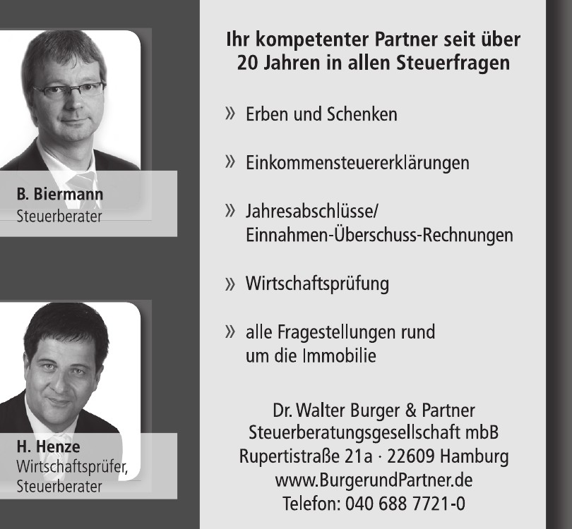 Dr. Walter Burger & Partner Steuerberatungsgesellschaft mbB