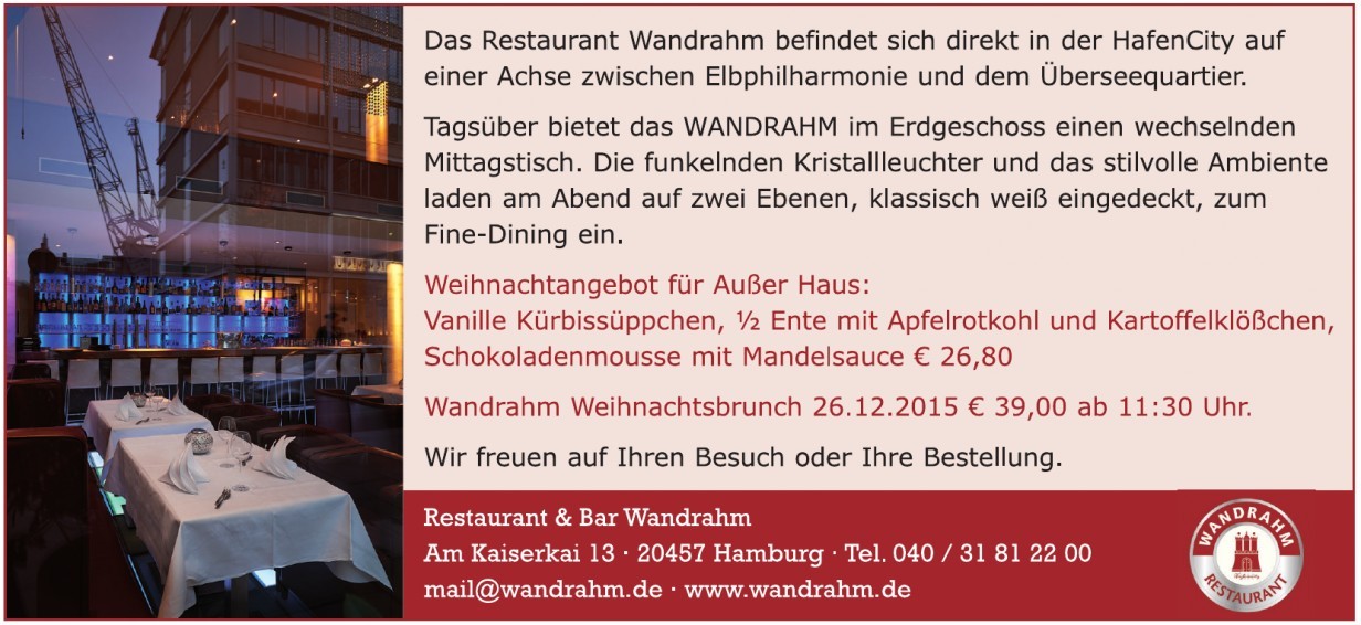 Restaurant Wandrahm