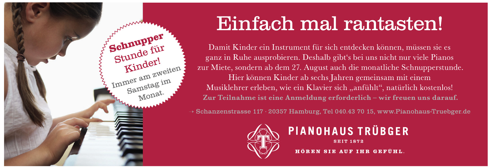Pianohaus Trübger - Klaviere und Flügel