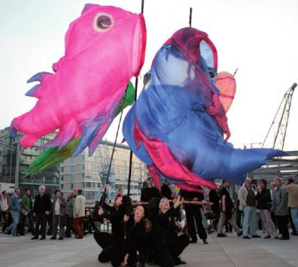 Fliegende Fische in Altona gesichtet