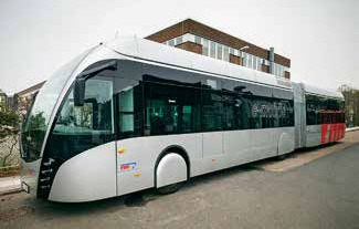 Futuristisch und vor allem leise: Ein Elektro-Gelenkbus der VHH  Foto: VHH Futuristisch und vor allem leise: Ein Elektro-Gelenkbus der VHH  Foto: VHH