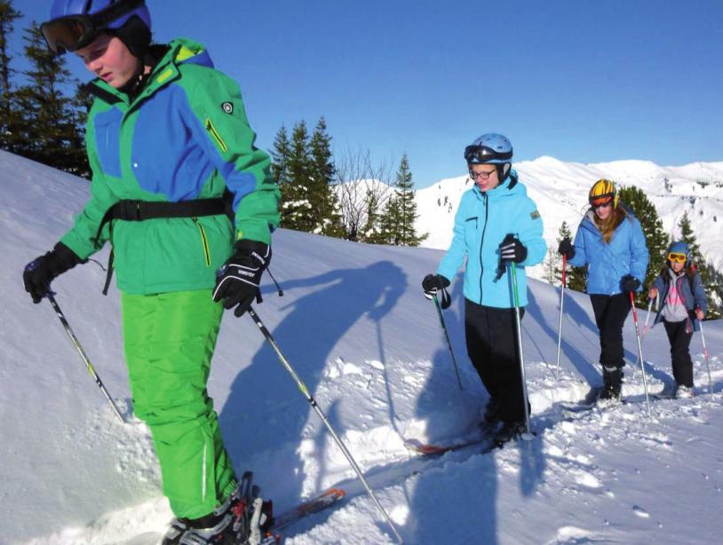 Der Skikurs in Österreich muss finanziert werden