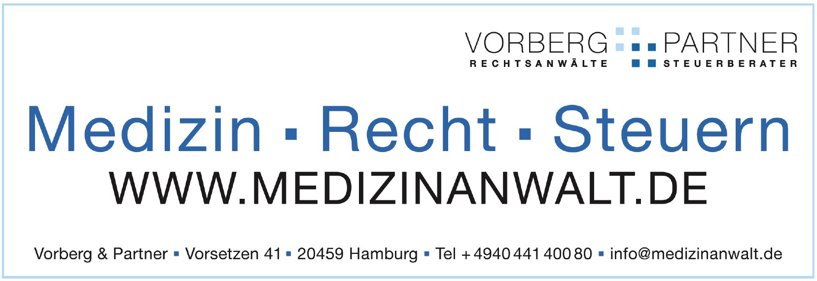Vorberg & Partner Rechtsanwälte, Steuerberater