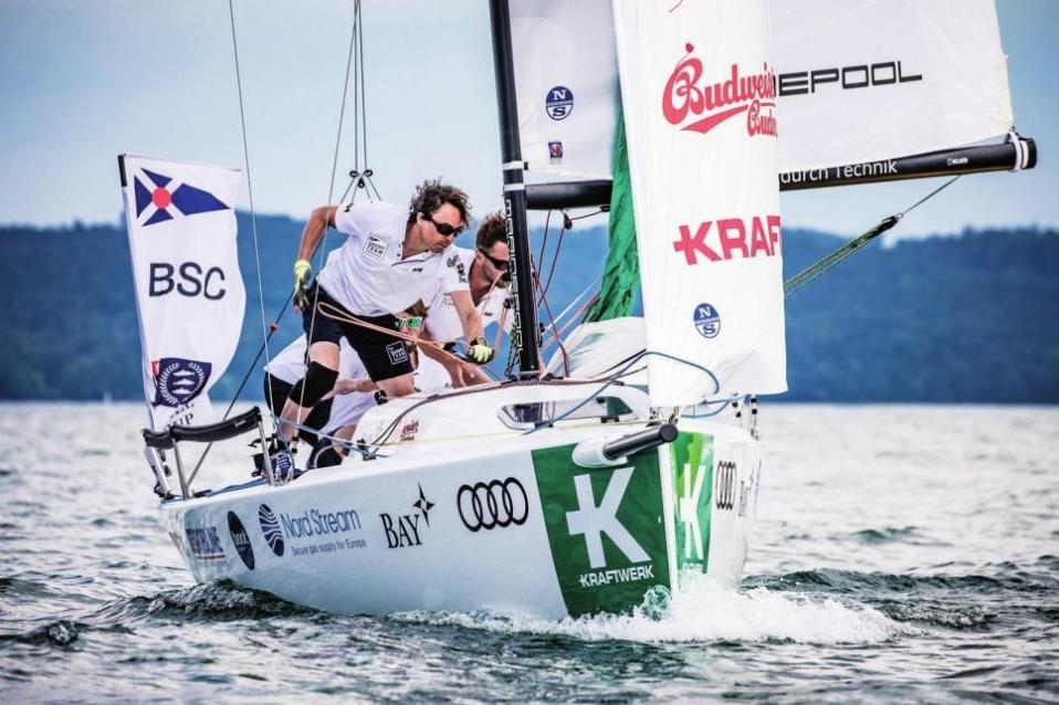 Volle Konzentration beim „Tutzing Event“. Mehrere erste Plätze und andere Platzierungen reichten nicht ganz für einen Podiumsplatz der BSC-Segler. FOTO: MSC