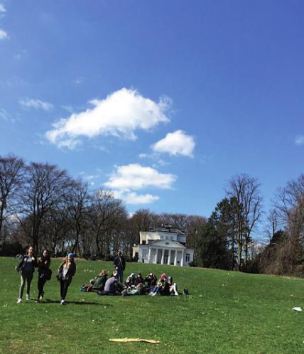 Jugendliche verabreden sich zum Saufen im Park