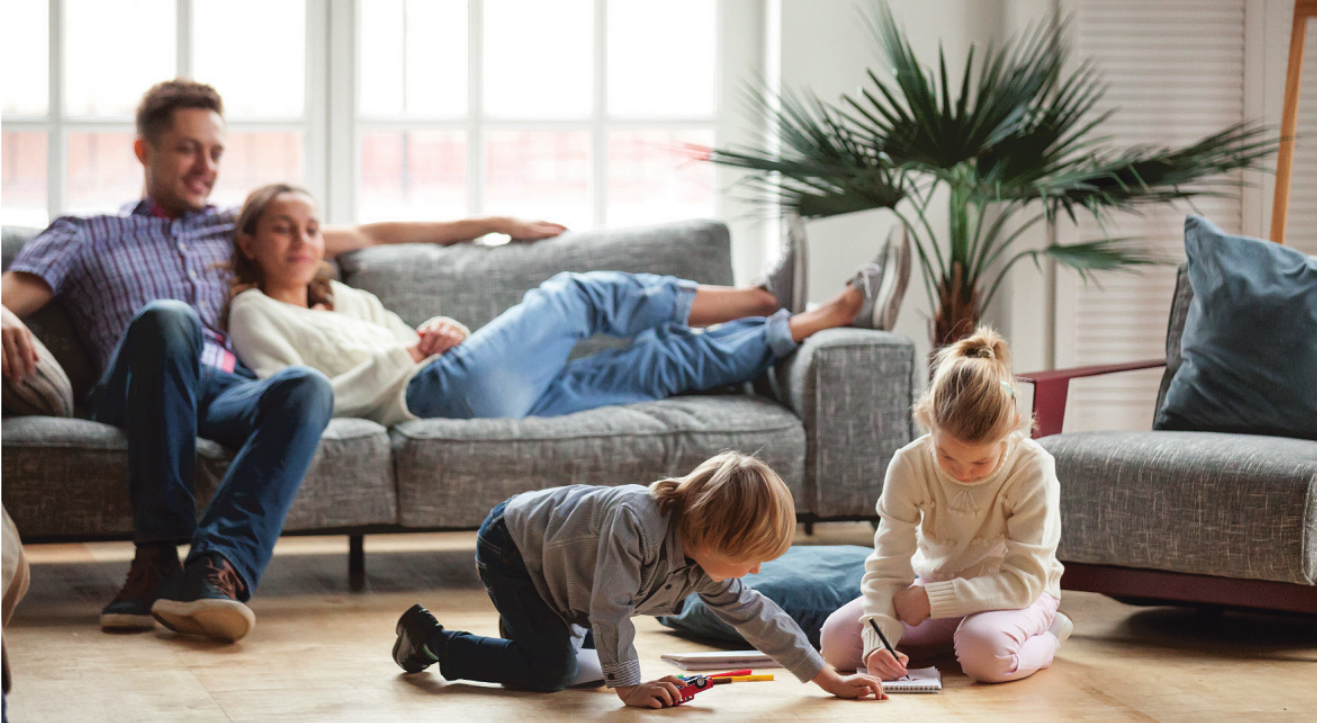 Ein familienfreundliches Wohnumfeld sorgt auch im Haus für Harmonie Foto: fizkes - stock.adobe.com Ein familienfreundliches Wohnumfeld sorgt auch im Haus für Harmonie Foto: fizkes - stock.adobe.com