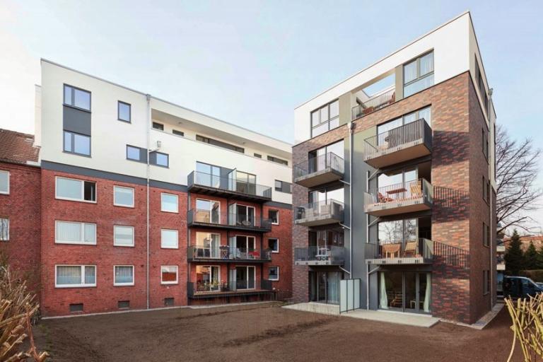 Wohnungsbauprojekt in Barmbek Ecke Langenrehm/Stückenstraße