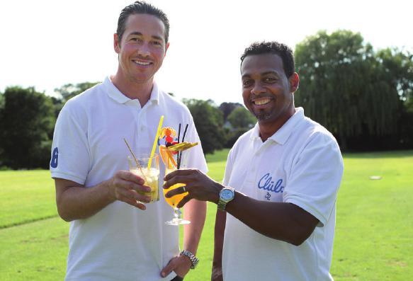 Stefan Frauendorf und Santos Paredes vom Club 32