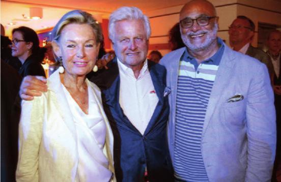 Gisela und Lorenz von Ehren mit Hanna Saliba