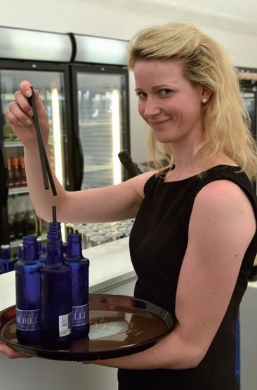 Charmanter Service im VIP-Zelt