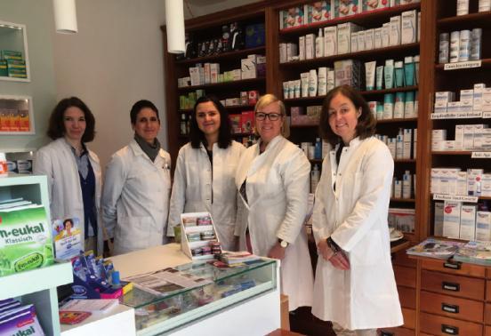 Das Team von der Apotheke Nienstedten