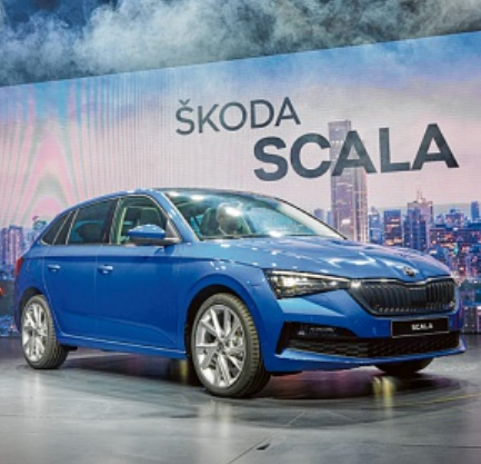 Steht in den Startlöchern: der Skoda Scala. FOTO: HERSTELLER Steht in den Startlöchern: der Skoda Scala. FOTO: HERSTELLER