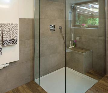 Großformatige Fliesen bringen neuen Flair Foto: djd/StefanErnst Großformatige Fliesen bringen neuen Flair Foto: djd/StefanErnst