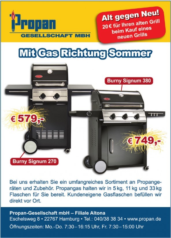Propan-Gesellschaft mbH - Filiale Altona