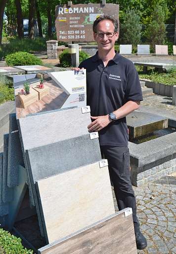 Neu im Programm: Geoceramica verbindet Beton mit Keramik, was Kay Rebmann derzeit empfiehlt Fotos: Tina Jordan Neu im Programm: Geoceramica verbindet Beton mit Keramik, was Kay Rebmann derzeit empfiehlt Fotos: Tina Jordan