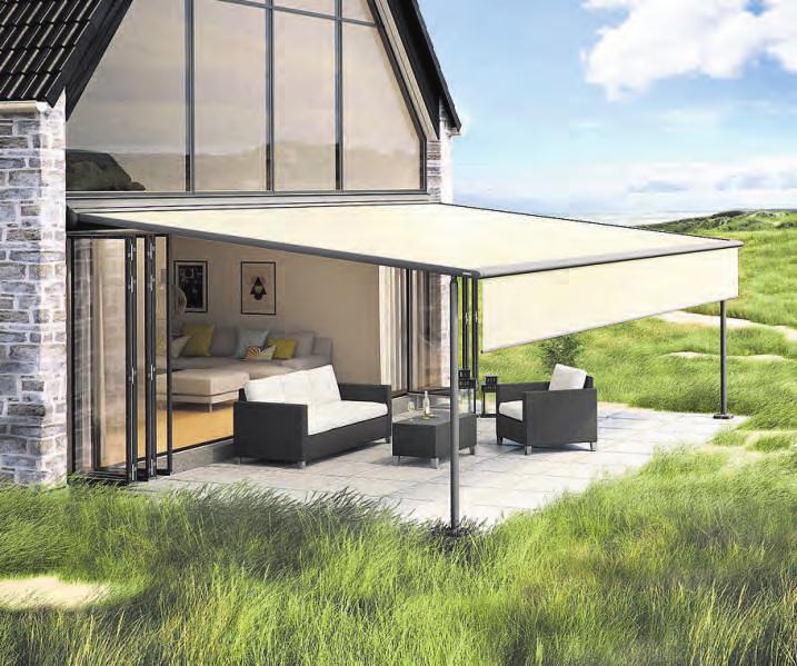 Auf den Bautagen präsentiert die Firma Karl Täuber den Sonnenschutz von Markilux – „made in Germany“ bis ins kleinste Detail. Foto: Markilux Auf den Bautagen präsentiert die Firma Karl Täuber den Sonnenschutz von Markilux – „made in Germany“ bis ins kleinste Detail. Foto: Markilux