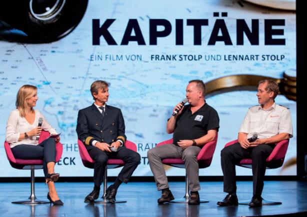 Vorpremiere von „Kapitäne“ an Bord der „Europa 2“