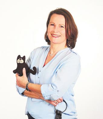 Ab in den Urlaub? Kirsten Lünstedt betreut Katzen und Häuser, wenn die Besitzer verreisen. Foto: Privat Ab in den Urlaub? Kirsten Lünstedt betreut Katzen und Häuser, wenn die Besitzer verreisen. Foto: Privat