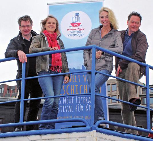 Initiatoren sind Andreas Schlüter, Cornelia Franz, Katja Reider und Kai Pannen FOTO: ANNAKOGLIN