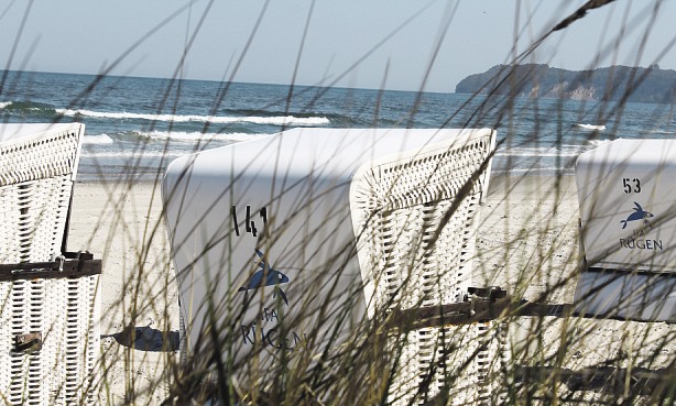 Einladende Ruheplätze an Rügens Stränden Foto: IFA Rügen Einladende Ruheplätze an Rügens Stränden Foto: IFA Rügen