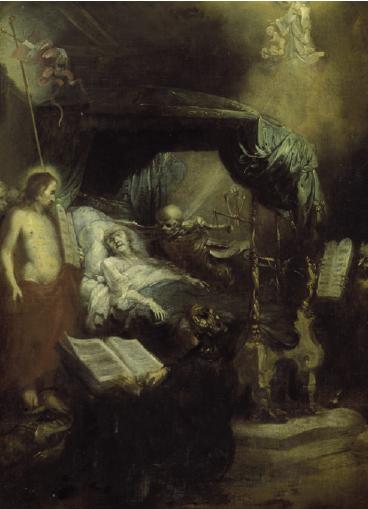 Otto Wagenfeldt, „Der Tod“, um 1650, Hamburger Kunsthalle