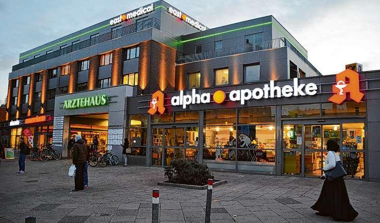 Die Alphapoint Apotheke im Ärztehaus am Öjendorfer Weg Foto: privat Die Alphapoint Apotheke im Ärztehaus am Öjendorfer Weg Foto: privat