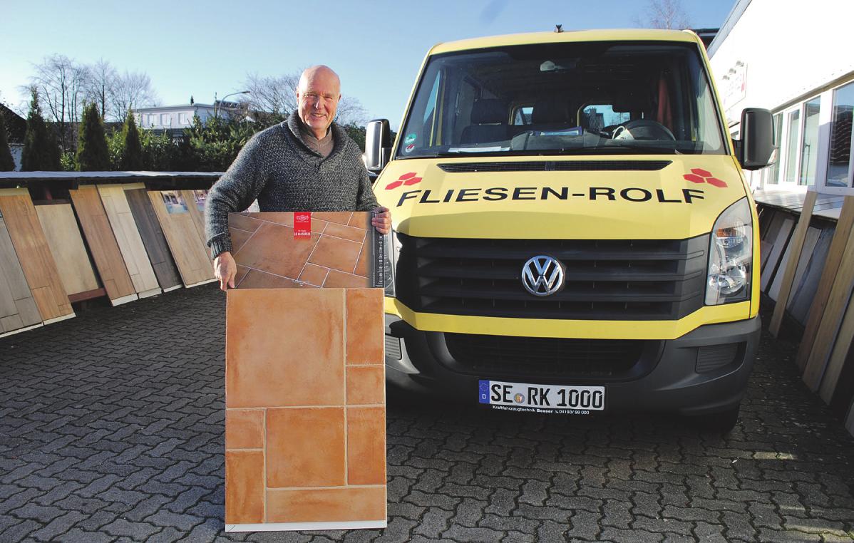 Großformatige Fliesen für den Innen- als auch Außenbereich sind nach wie vor im Trend. Rolf Kretzschmar zeigt in seiner Norderstedter Ausstellung eine Vielzahl aktuell angesagter Fliesen Foto: Tina Jordan Großformatige Fliesen für den Innen- als auch Außenbereich sind nach wie vor im Trend. Rolf Kretzschmar zeigt in seiner Norderstedter Ausstellung eine Vielzahl aktuell angesagter Fliesen Foto: Tina Jordan